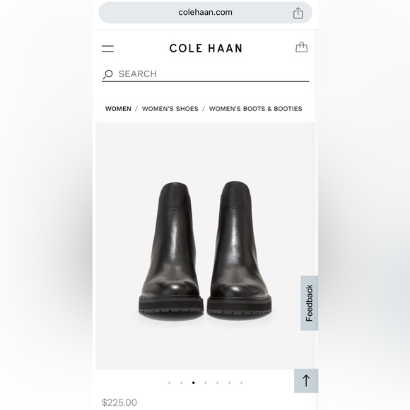 Women's Greenwich Chelsea Bootie - Black Leather - Size 9B - NWT - Picture 4 of 6